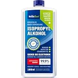 WoldoClean Isopropanol 99,9% 1L Reinigungsalkohol, Entfetter für Elektronik
