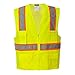 Portwest US372 Jackson Contrast Hi-Vis Safety Vest Yellow, Medium