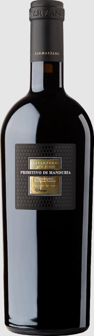 CANTINE SAN MARZANO VINO 60 SESSANTANNI PRIMITIVO DI MANDURIA VINTAGE D.O.P. 75 CL 6 BOTTIGLIE