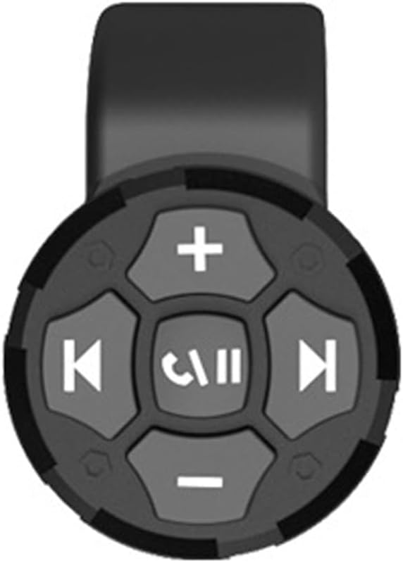 Joleritc Wireless Phone Remote Controller BT5.3 Car Steering Wheel Control Remote Button for Answer Phone, Musics Playback, Selfie Compatible with Android iOS Devices