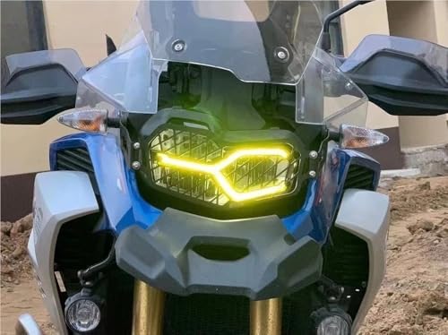 F750GS grille phare en acier premium pour version Adventure