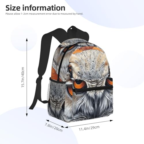 Sac à dos chouette confortable contre le mal de dos en randonnée