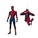 Spider-Man Figura (Homecoming 1/12) Action Figure - 6"