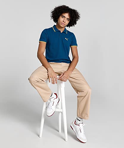 Image of Puma Men's Solid Slim Fit T-Shirt