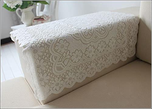 6 Pcs Lace Sofa Throw Cover Armchair Slipcovers Sofa Back Covers Table Cover Back Couch Covers Table Sofa Doily 24 Inch By 24 Inch (Sofaarm) #TOP1