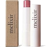 Melixir Vegan Lip Butter #05 Dewy Rose(Tinted) (+11 more colors) 0.13oz, Bee Free, Petrolatum Free, Deep Nourishing Plant-Based Vegan Chapstick, Vegan Lip Balm for Dry, Cracked and Chapped Lips