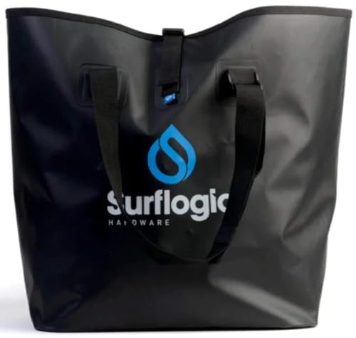 SURF LOGIC Surflogic Dry Bucket Sac étanche 50 L pour Adulte Unisexe Noir (Noir), 50 L