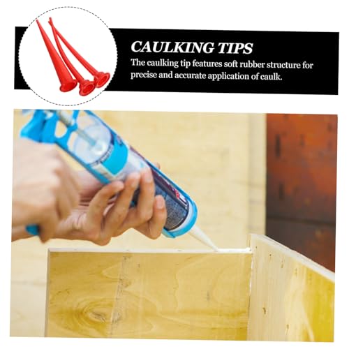 Aplicadores de boquilla caulk iplusmile de 3 piezas miniatura 6