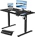 JUMMICO Höhenverstellbarer Schreibtisch Höhenverstellbar Elektrisch, Ergonomischer Steh-Sitz Tisch Stehpult Verstellbarer Computertisch,Stehschreibtisch Bürotisch Standing Desk,120 x 60 cm, Schwarz Baby,Schwarz günstig Kaufen-JUMMICO Höhenverstellbarer Schreibtisch Höhenverstellbar Elektrisch, Ergonomischer Steh-Sitz Tisch Stehpult Verstellbarer Computertisch,Stehschreibtisch Bürotisch Standing Desk,120 x 60 cm, Schwarz