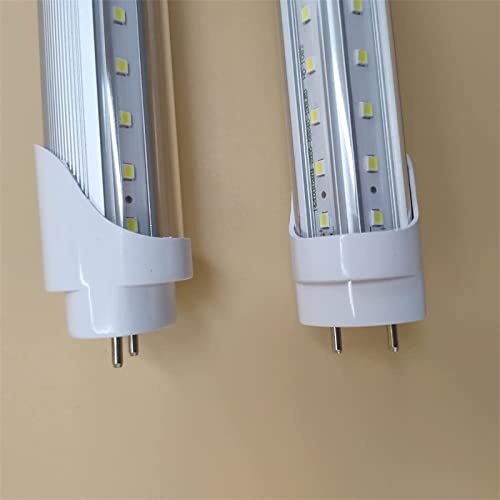 Image of 5 Foot T8 LED Tube Lights,45W 4500lm,Dual-End Power,Ballast Bypass,G13 Base,Warm White 3000K,Fluorescent Bulb Replacement for Garage,Supermarket,Basement Lighting,Pack of 10