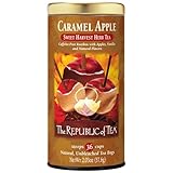 The Republic of Tea Caramel Apple Red Tea, 36-Count, Packaging may vary