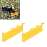 2 Pezzi Spazzaneve Per Ciondoli Coccodrillo, Accessori Per Scarpe Spazzaneve, Accessorio Spazzaneve Per Crocs Ornamenti Per Scarpe Pala Ornamenti Per Scarpe Classici Attacco (giallo)