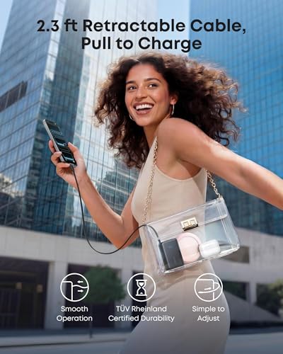 Anker Nano Power Bank, 45W 10,000mAh Portable Charger, iPhone Battery Pack | Built-In Retractable USB-C Cable, for iPhone 17 / 16 Series, iPad, Galaxy, Pixel, and More, Compact Travel Design - Image 6