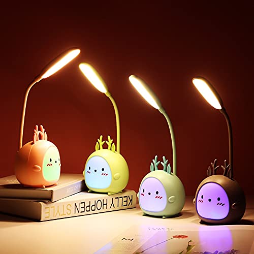 Lampe de table LED rechargeable USB avec trois niveaux de luminosité