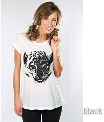 Amazon 豹顔ｔシャツ Tシャツ カットソー 通販