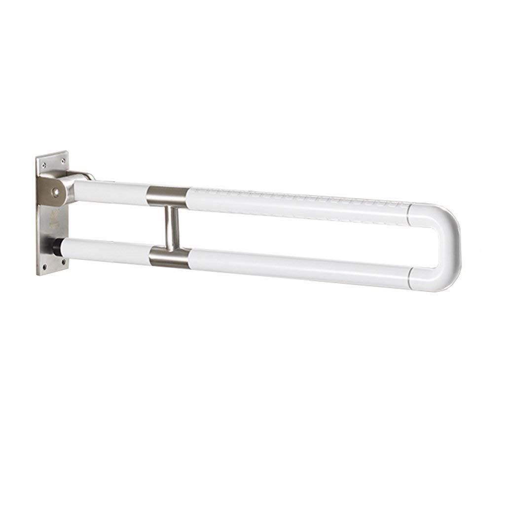 Barra de Agarre de Seguridad para Ducha sin Plomo para Bañera, Barra de Agarre de Acero Inoxidable con Ventosa Plegable, Color Blanco Óxido, Amarillo, Soporte de Seguridad, Barra de Agarre, Barr