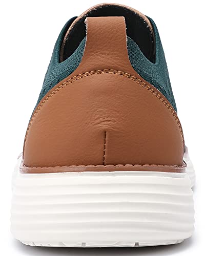 Image of VILOCY Men's Casual Dress Sneakers Lace-Up Oxfords Business Mesh Breathable Walking Shoes Tennis Comfortable