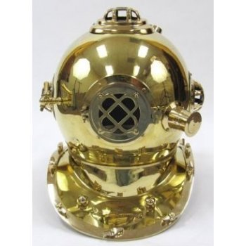 NauticalMart Vinatage Nautical Antique Marine Divers Helmet Mark V Special Edition Brass