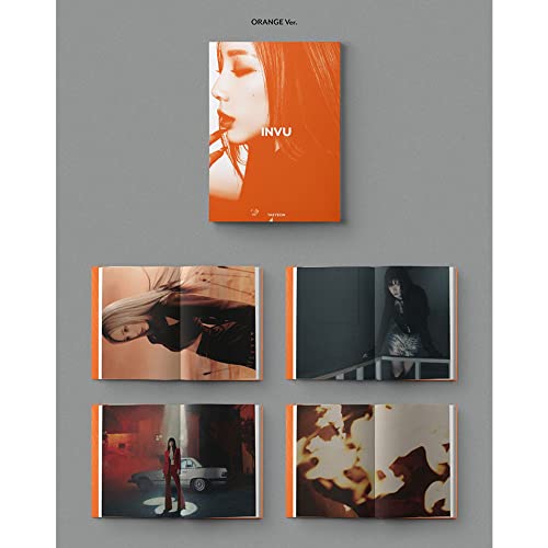 Image of Dreamus SNSD Taeyeon - INVU The 3rd Album [Incl. Folded Poster] (Orange ver) (SMK1361)
