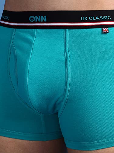 Image of ONN UK Classic Men's Combed Cotton Long Trunk with Feather Touch Ultra Soft Waistband (Pack of 1)