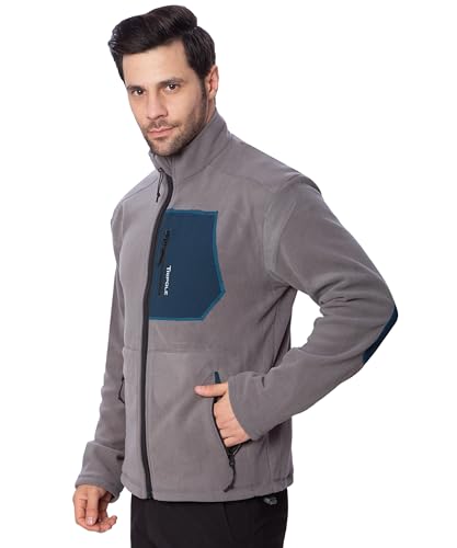 Image of TRIPOLE Men's Fleece Jacket for Hiking and Daily Use