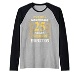 Este año es el 25º cumpleaños de un buen amigo. El divertido regalo de 25 cumpleaños con texto en inglés "I'm like a good Whiskey 25 Years natured to perfection" para mostrar a todos que se ven tan bien con 25 años.