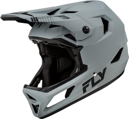 Fly Racing Rayce MTB/BMX Bicycle Helmet (Matte Grey, Large)
