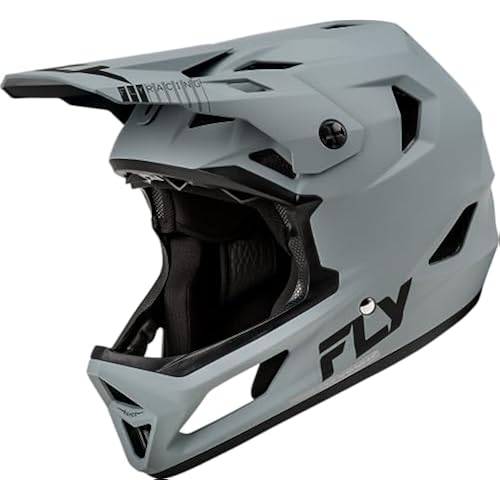Fly Racing Rayce Full-Face Mountain Bike/BMX Helmet – ASTM F1952 DH Certified, CPSC 1203, CE EN1078, Poly-Alloy Shell, TFV Ventilation, Removable Liner
