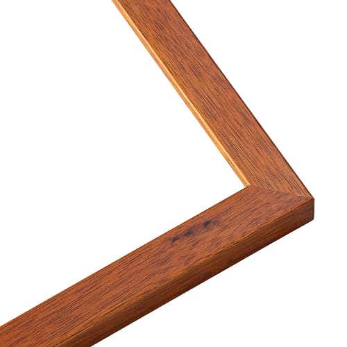 CountryArtHouse Picture Frame Moulding (Wood) 100ft bundle - Traditional Honey Pecan Finish - 0.75