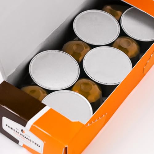 Image of Fresh Roasted Coffee, Sangallo Italian Craft Espresso Capsules for Nespresso OriginalLine, Intensity 7, Kosher, 10 Recyclable Aluminum Capsules