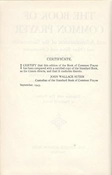 Book of Common Prayer