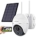 Produktbild ieGeek PTZ Überwachungskamera Aussen Akku 15000mAh 355°/120°Schwenkbar mit Solarpanel1080p WLAN IP Kamera Outdoor mit PIR Bewegungsmelder, Nachtsicht4DB Wireless AntennaIP66 wasserdichte