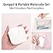 XIPAN Mini Watercolor Paint Set - Compact Travel Art Kit with 16 Colors,Detail Paint Brush, Palette & Watercolor Sketchbook - Pocket Travel Watercolor Set, Painting Sets, Art Supplies - Classic Colors