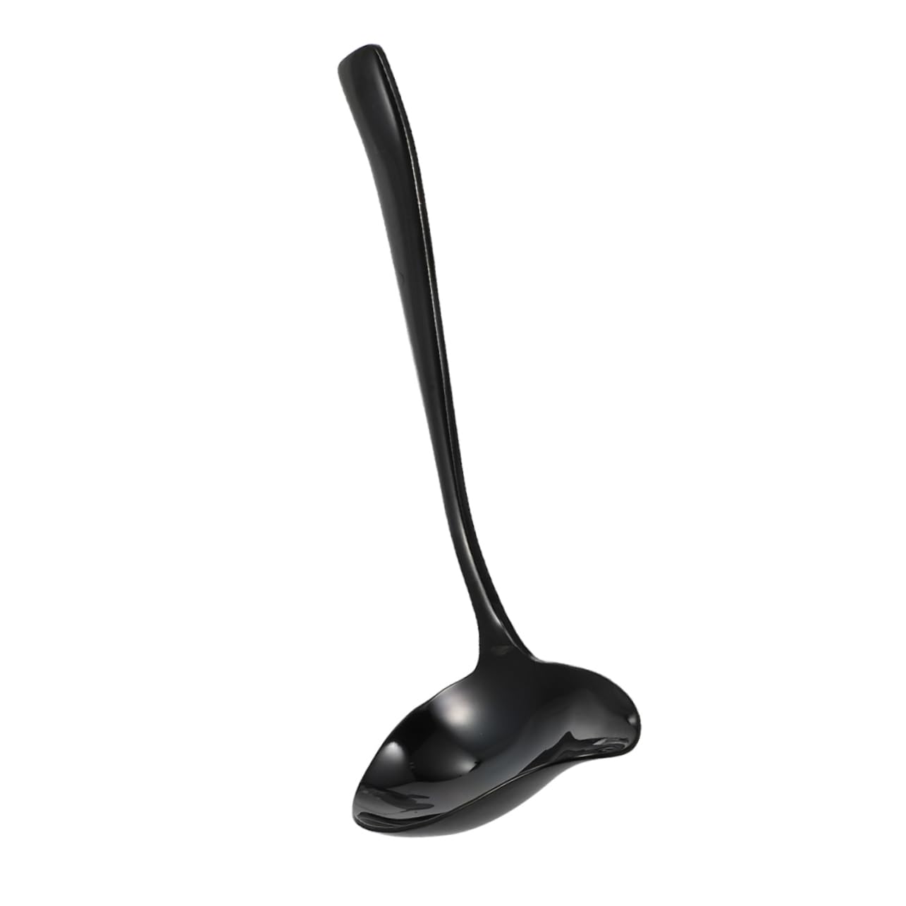 KICHOUSE Metal Gravy Ladle Long Handled Spoon for Sauce Soup Ladles for Serving Stainless Steel Dishwasher Safe