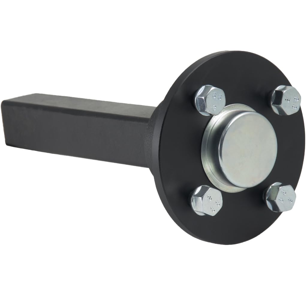 Parnells 2 szt. (para) Piasta i wyciszacz osi do przyczep Quad Atv 4 sworznie 100 mm Pcd 35x35 mm High Speed