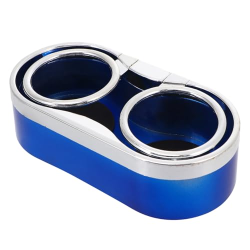 Portavasos Doble Universal para Auto Color Azul miniatura 1