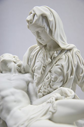 Estatua religiosa Pieta Mary Jesus 13 pulgadas miniatura 6