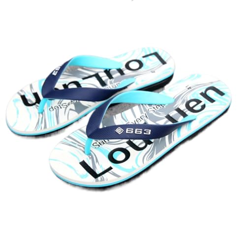 Premium Comfort Graffiti Layered Yoga Mat Flip Flops For Men Thong Sandals Slides Summer Slippers Indoor Outdoor Footwear