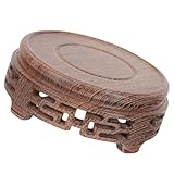 Socle en bois : une superbe finition garantit praticité et durabilité. sa couleur unique et son design élégant en font un bel objet de décoration. présentoir à théière en bois