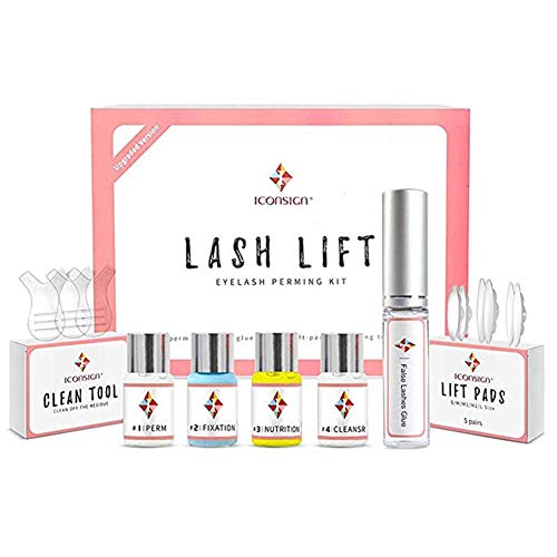 Preisvergleich Produktbild Lucoss Professional Wimpernlifting Set, Wimpernzange Wimpern Perming Wimpernlifting-Lotion für den Schönheitssalon, Schön, Einfache Anwendung