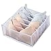 De múltiples fines Tela ropa interior Sujetador Caja de almacenamiento Ropa interior Caja de clasificación Panty Socks Compartimiento Caja de almacenamiento Organizador de cajones Almacenamiento de ho
