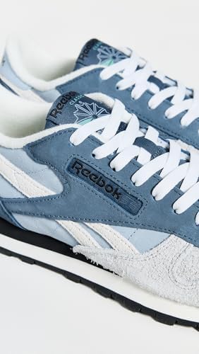 Reebok Unisex Classic Leather Sneaker, Y2K Blue/Shadow/Grey 1, 10.5 Women/ 9 Men - 3