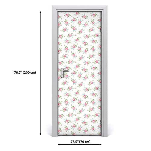 Autocollant de porte Magic-Stick imperméable décoration 70x200cm
