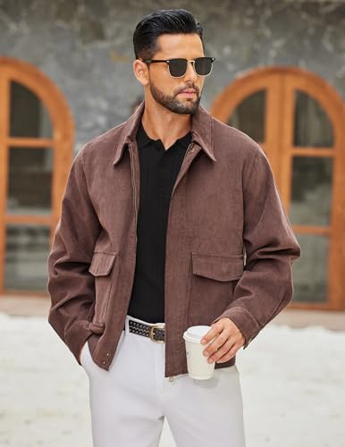 COOFANDY Men's Polo Sweater Casual Long Sleeve Knit Polos Button Down Collared Golf Pullover Sweaters4