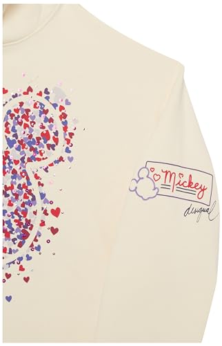 Desigual Girl Knit Dress Long Sleeve, White3