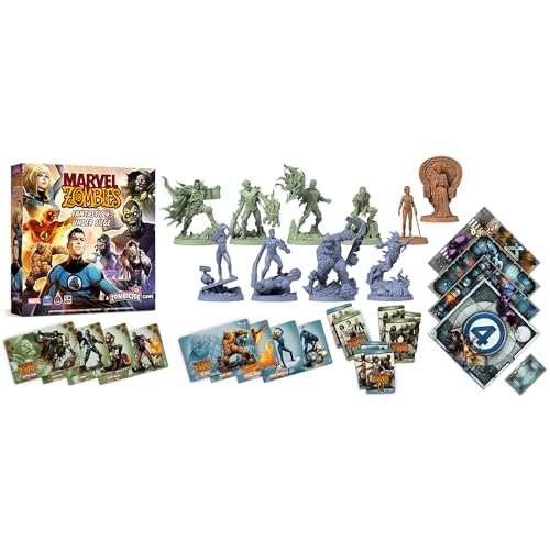 Marvel Zombies: Fantastic 4: Under Siege - Juego de Mesa Estrategia miniatura 3