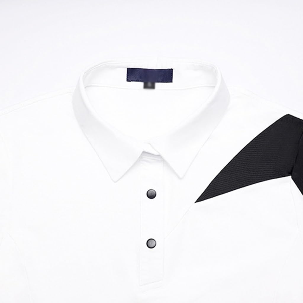 Polo Golf Mujer Camiseta de Tenis Ligera de Manga Corta y Secado Rápido Negocios Casual Verano Tops