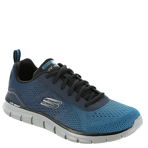 Skechers Men's Low-Top Sneakers, Navy Black, 11.5
