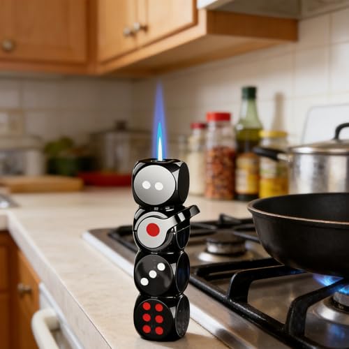 Encendedor Giratorio 360° Negro Ajustable Recargable miniatura 7