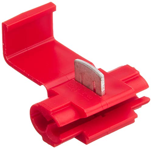 エーモン 異線径配線コネクター 赤 電源側AV0.75~2sq/分岐側AV0.3~0.75sq 3個入 3333